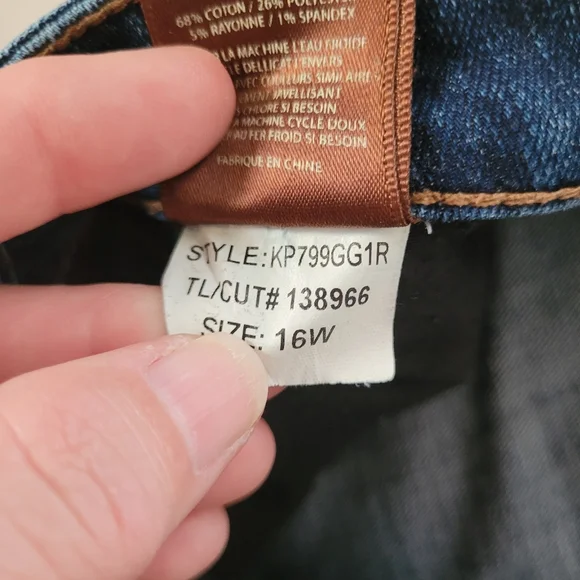 Kut from the Kloth Dark Blue Katy Boyfriend Jeans - Picture 4 of 7